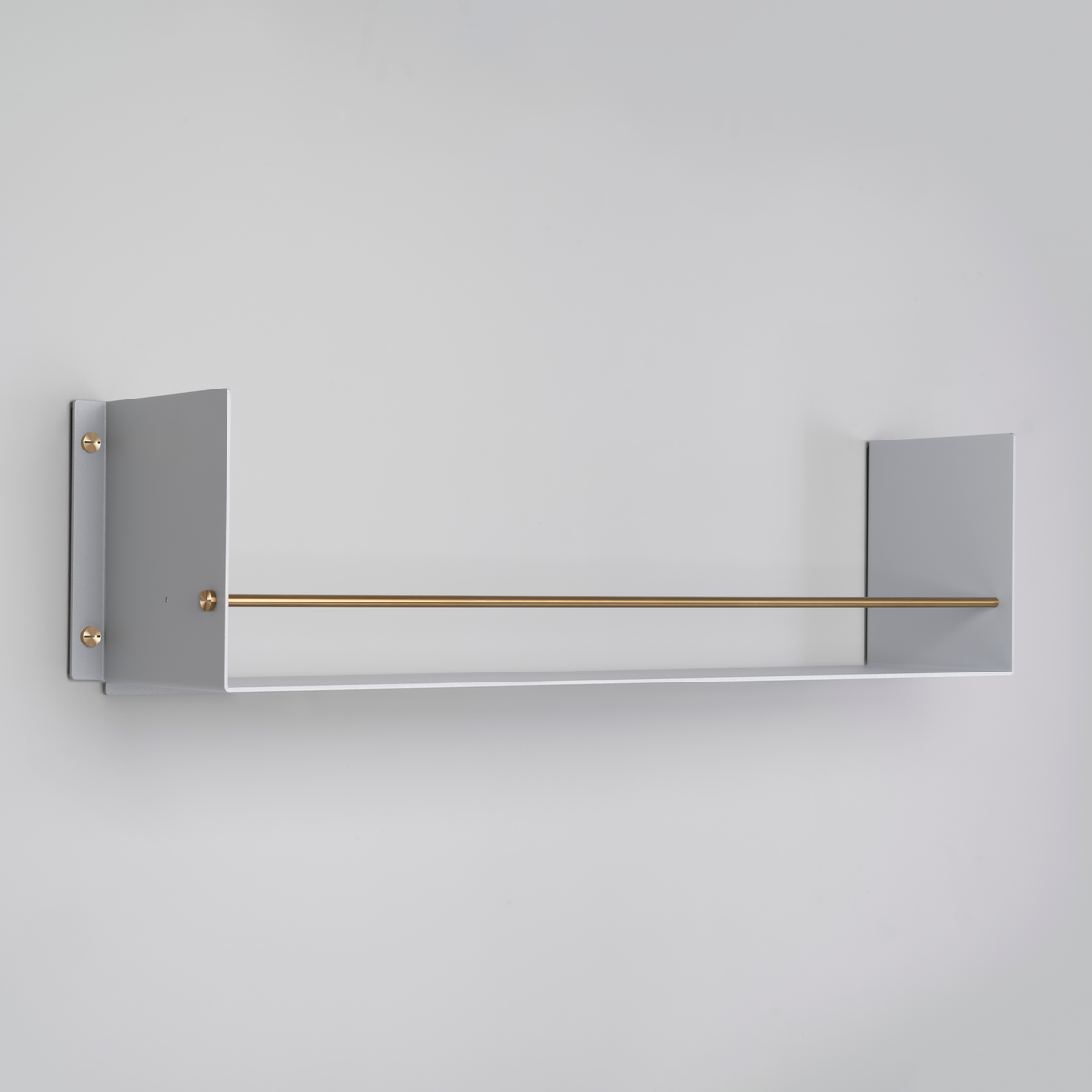 BUSTER + PUNCH® - GIRDER SHELF - HYLLE - 1150 mm x 234 mm - STONE / BRASS