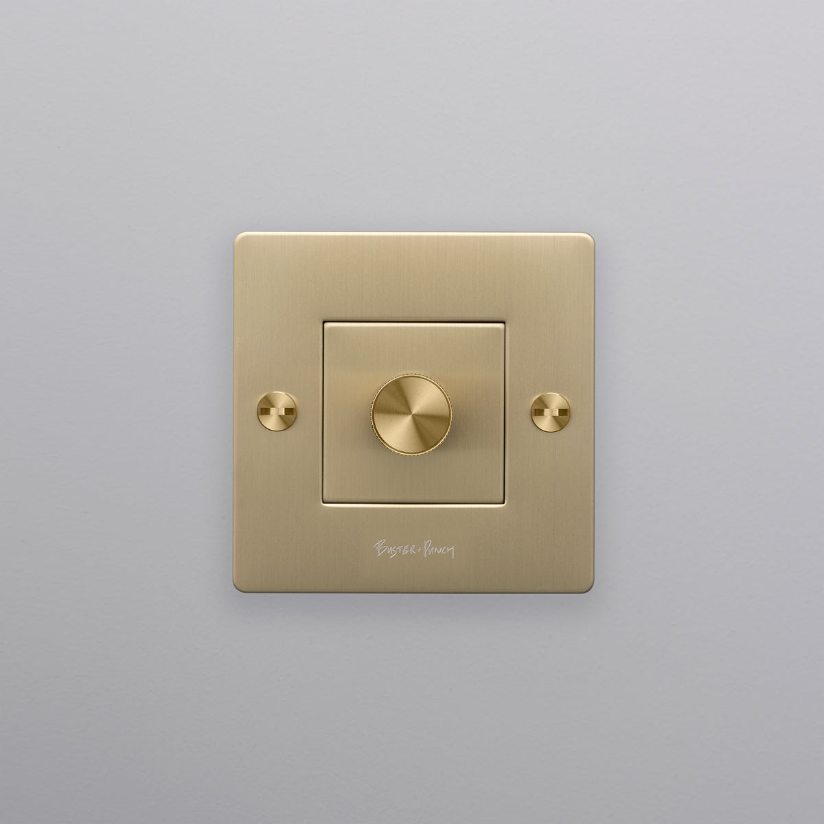 BUSTER + PUNCH® EU - 1G DIMMER / 250W LED / RETRACTIVE SWITCH COMPATIBLE ONLY - brass - bilde 2