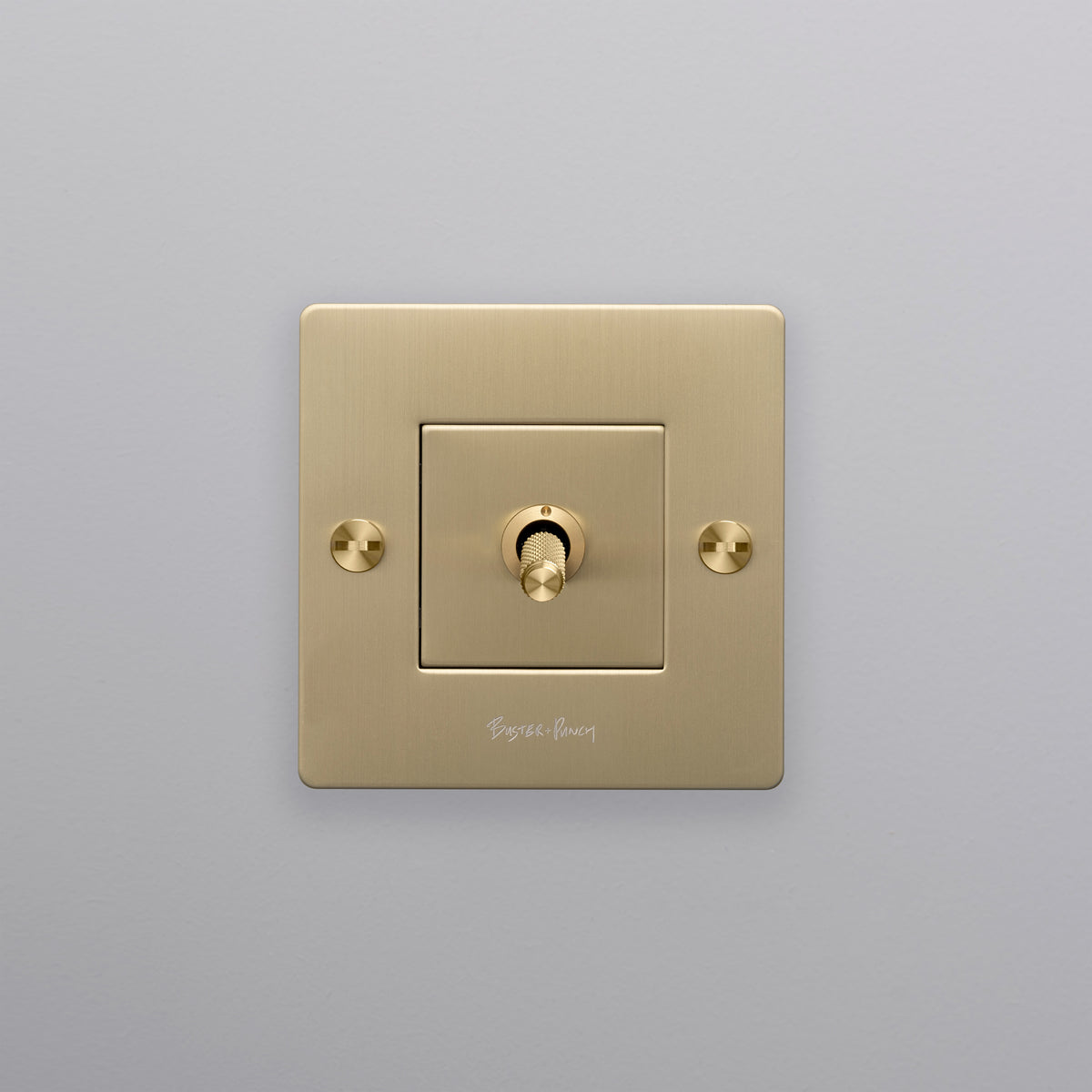 BUSTER + PUNCH® EU - 1G TOGGLE SWITCH brass - bilde 2