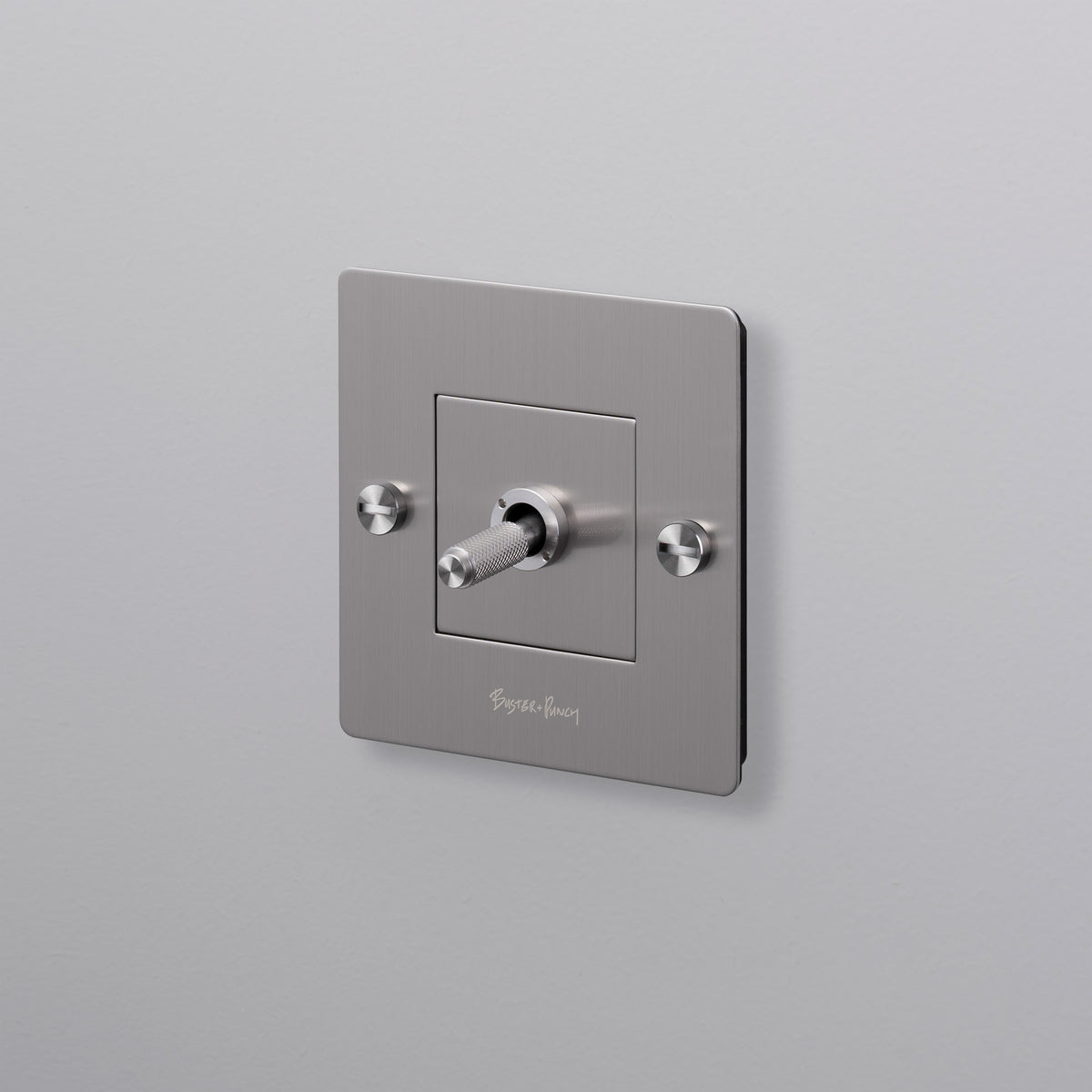 BUSTER + PUNCH® EU - 1G TOGGLE SWITCH steel