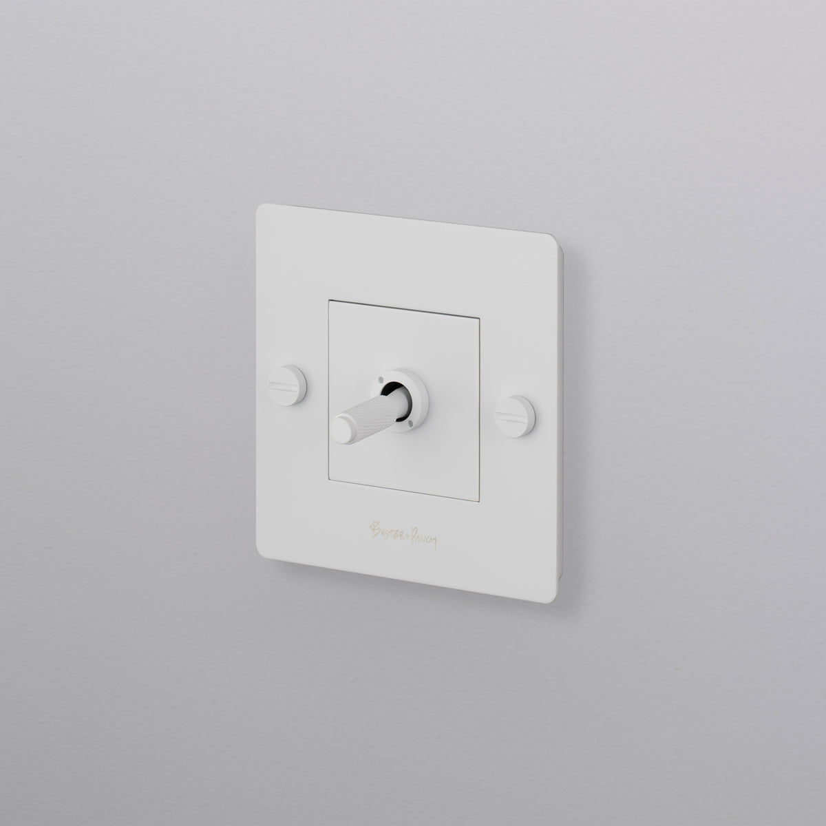 BUSTER + PUNCH® EU - 1G TOGGLE SWITCH white