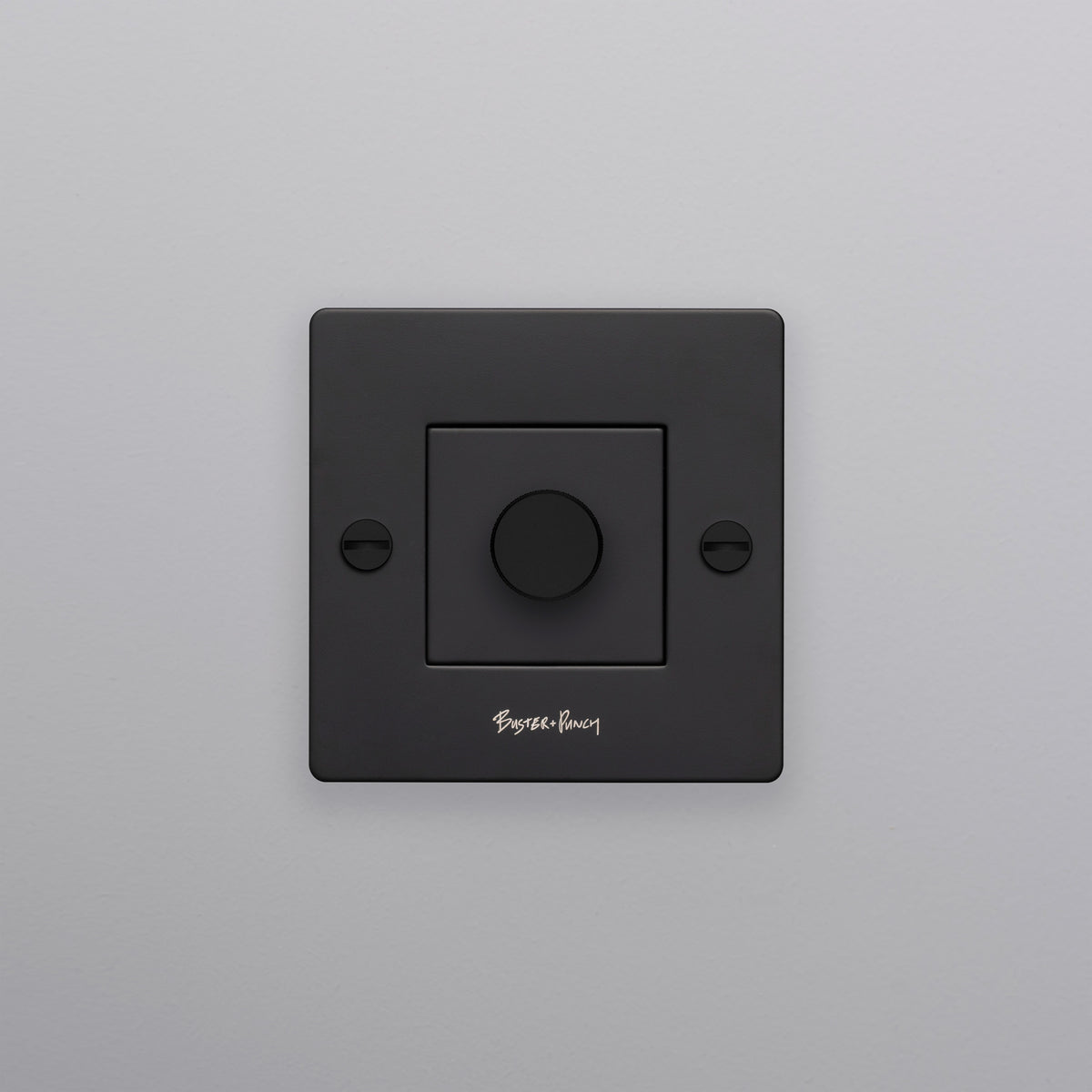 BUSTER + PUNCH® EU - 1G DIMMER / 250W LED / RETRACTIVE SWITCH COMPATIBLE ONLY - black - bilde 2