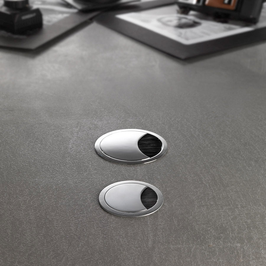 Executive kabelgjennomføring 80mm - Stainless steel - bilde 3