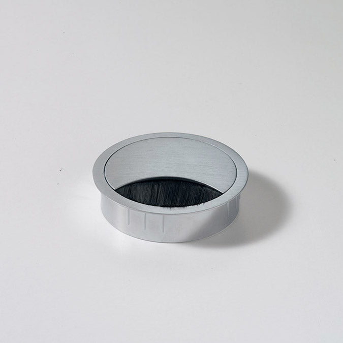 Executive kabelgjennomføring 80mm - Stainless steel