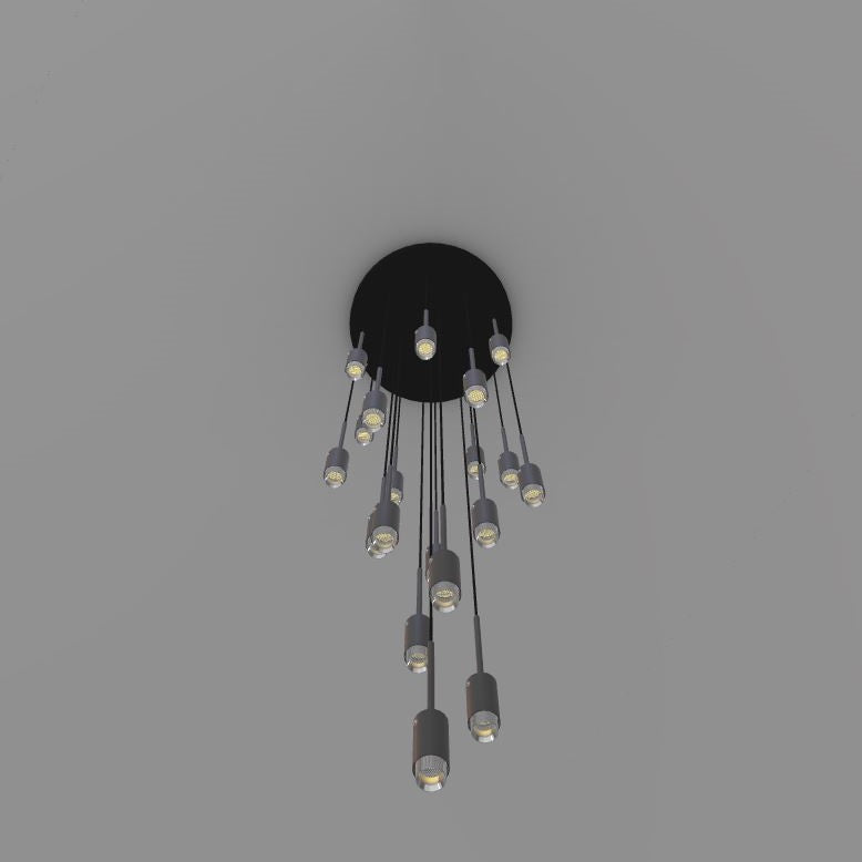 BUSTER + PUNCH® - EXHAUST CHANDELIER - 19 PENDANTS / SURFACE + SUSPENDED - bilde 4