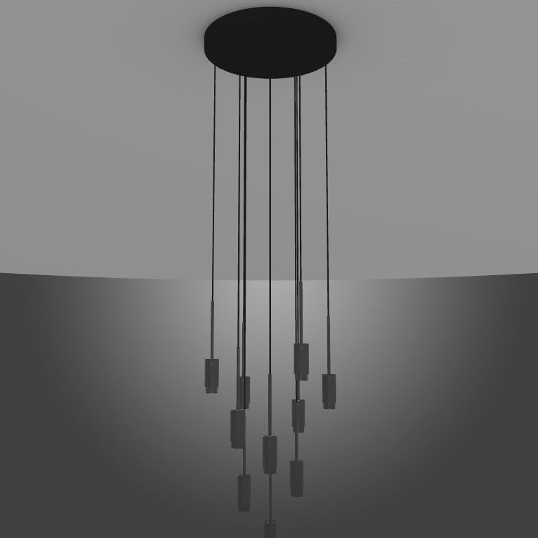 BUSTER + PUNCH® - EXHAUST CHANDELIER - 10 PENDANTS / SURFACE + SUSPENDED - bilde 2