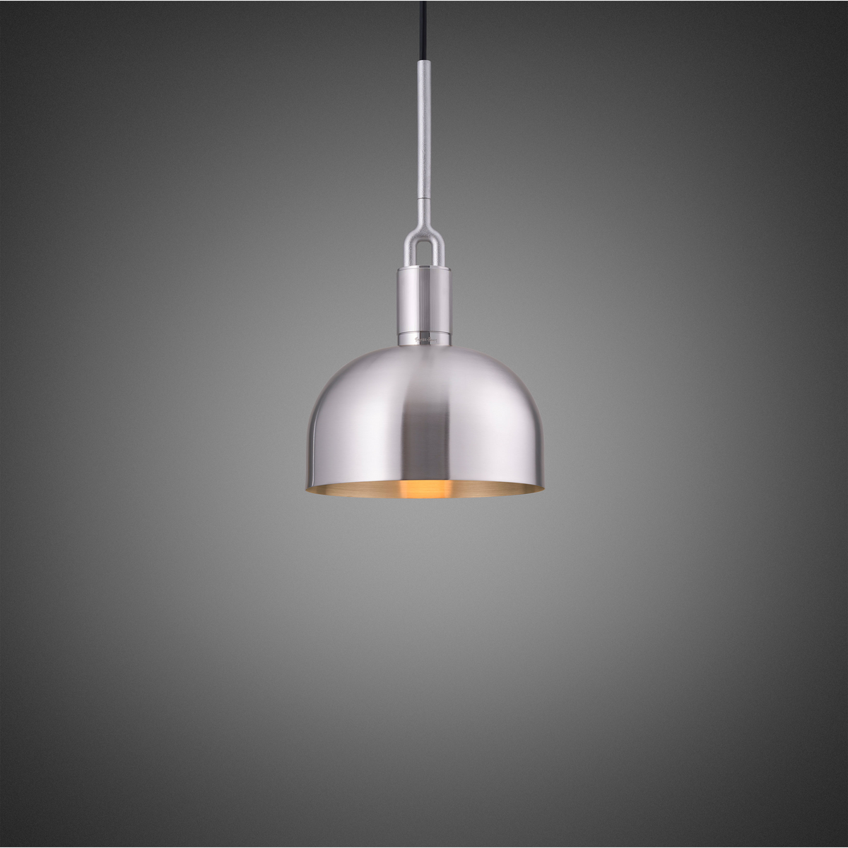 FORKED PENDANT / SHADE - Medium - Steel