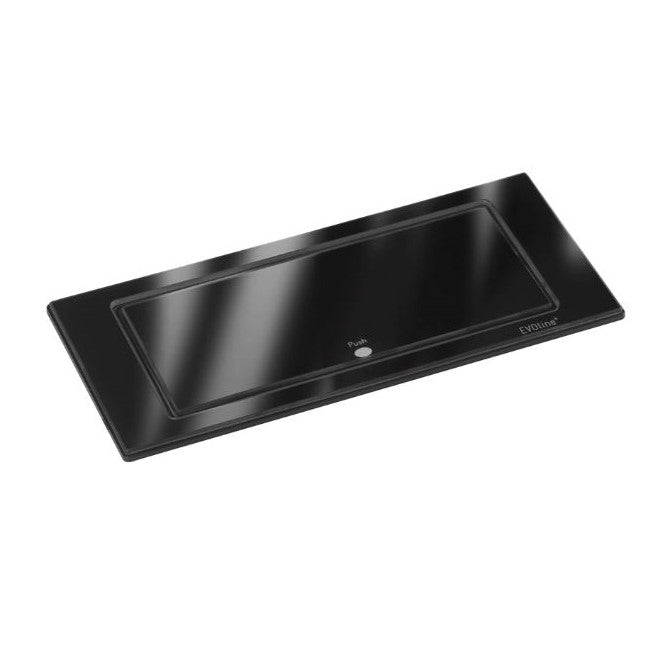 BACKFLIP | 2 STIKK + 1 USB-C | GLOSSY SORT GLASS