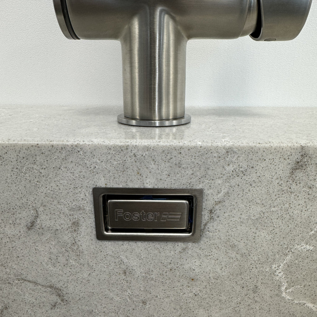 Kjøkkenvask bunn til Stein, Dekton eller Corian - 546x446x20mm - Phantom Base - Stainless steel - bilde 4