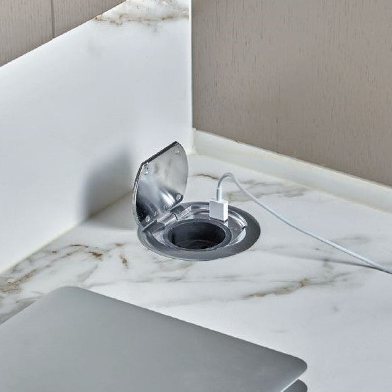 RING | 1 STIKK + 1 USB-A | STAINLESS STELL - bilde 4