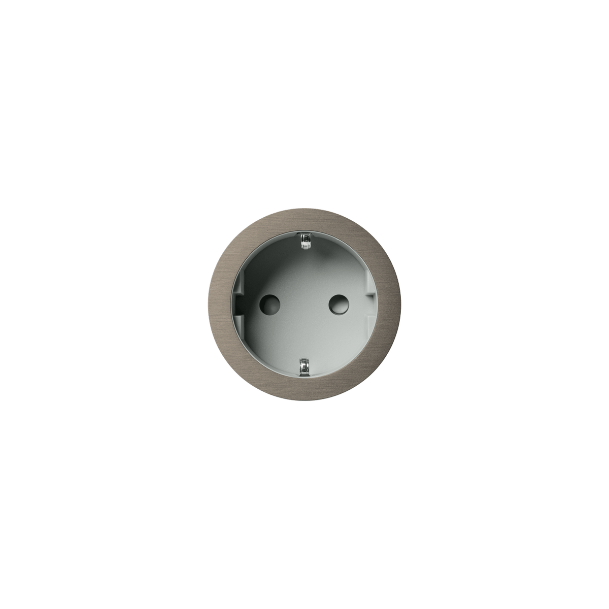 PRADO | Socket 2.0 Type F – Tre/stein – Ø52 mm – Grey / Canon de Fusil Light