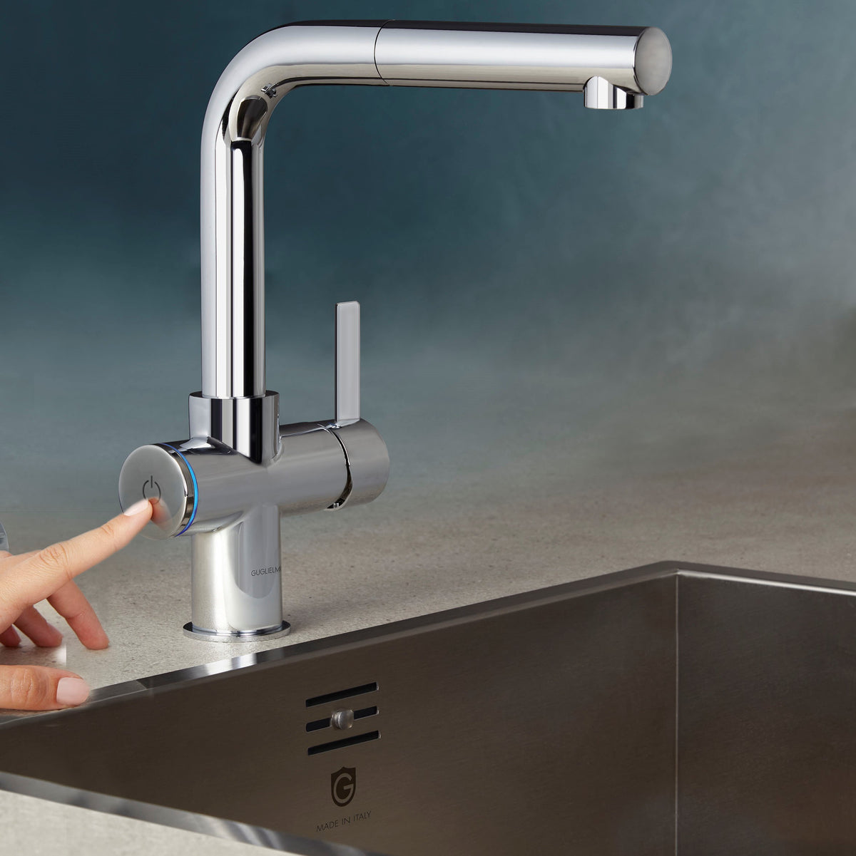 GUGLIELMI SMARTAP® FIRENZE med uttrekk - 05 - Chrome finish - bilde 2